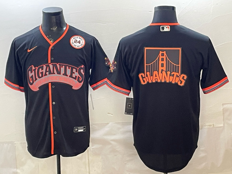 2026 Men Nike San Francisco Giants blank black Game MLB Jersey 0401001